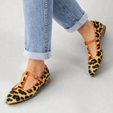 Lulu | Leopard štampane T-remenaste cipele