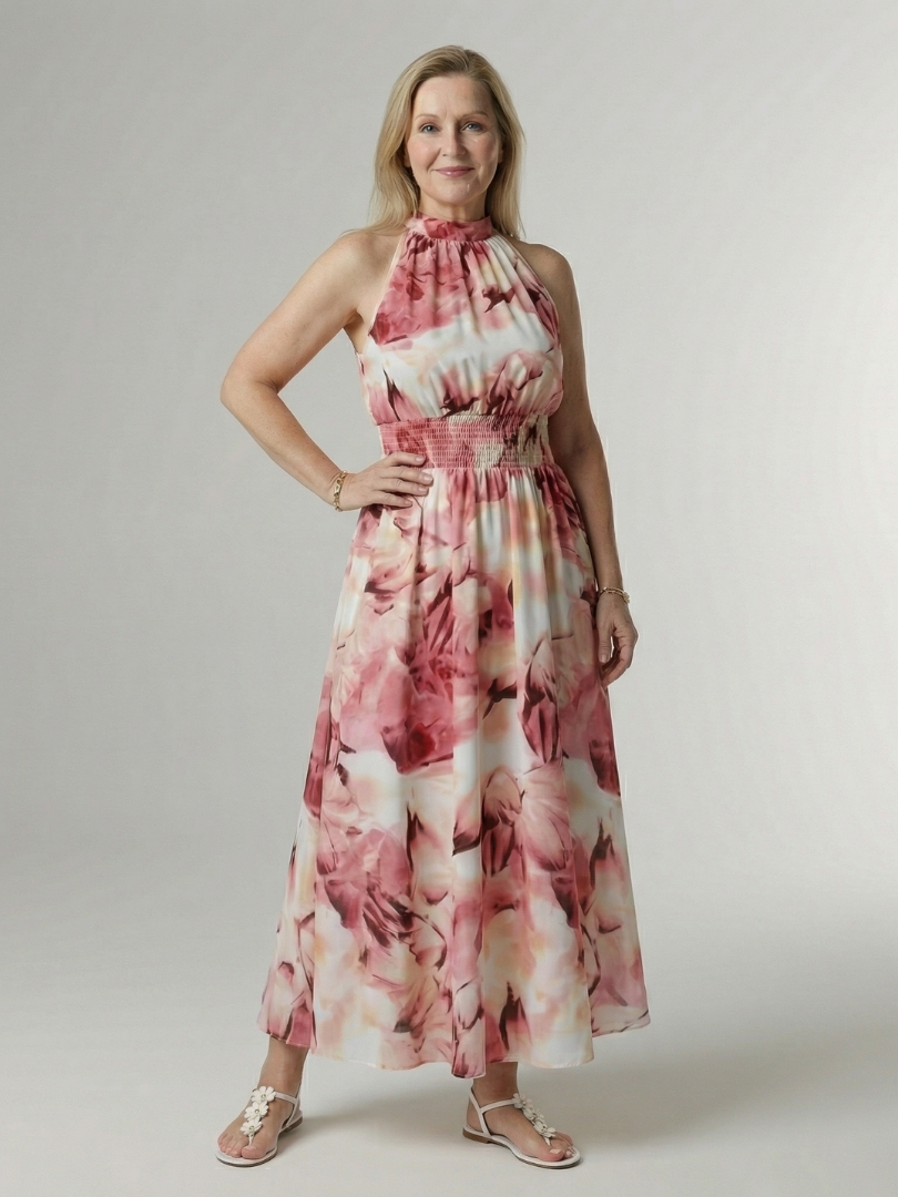 Sylin | Halter Midi Haljina