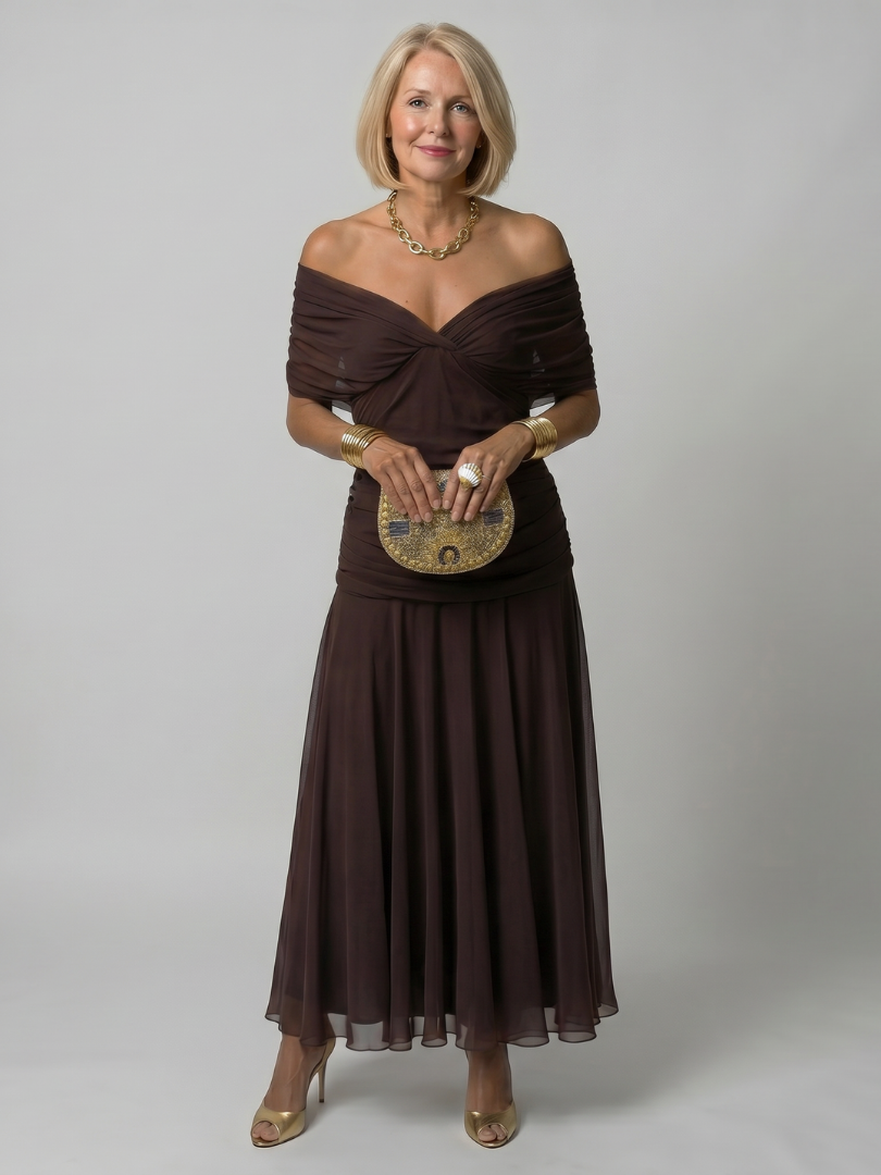 Milena  | Halter Midi Haljina