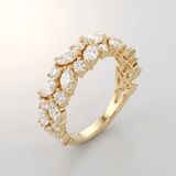 ZLATNI MARQUISE ZIRKON RING