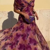 Haljina Luisa sa V izrezom