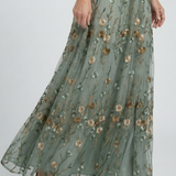 Aleksandra  | Halter Bloom Flow Maxi Haljina