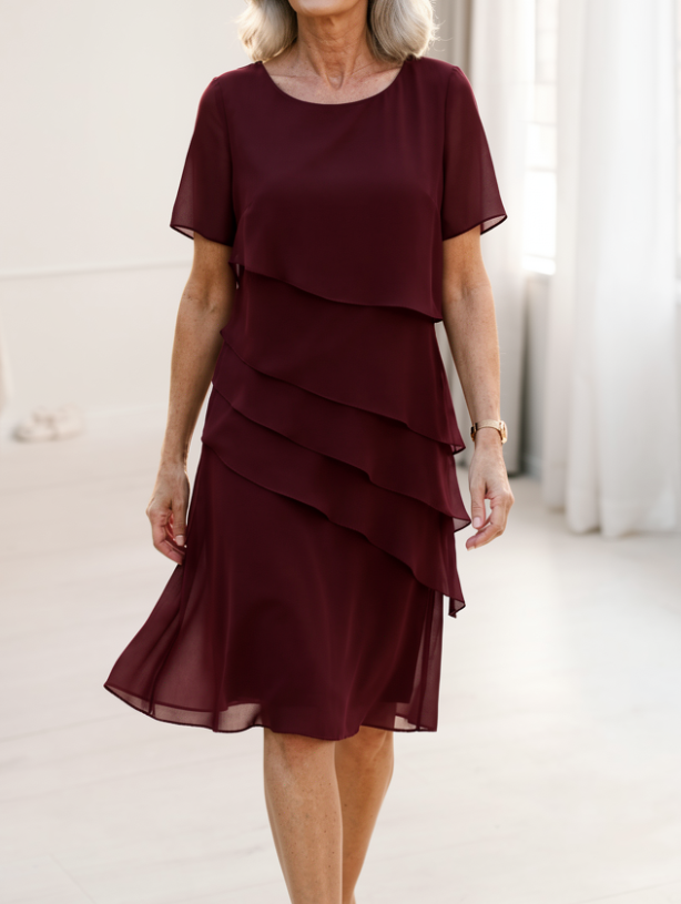 Juliette – Haljina elegantnog fluidnog dizajna sa volanima