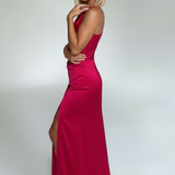 Grace | Saten Maxi Haljina