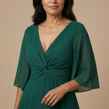 Lucía - Haljina od čifona sa V izrezom