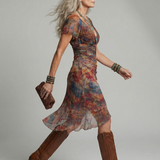 Aeris | Tih Halter Midi Haljina