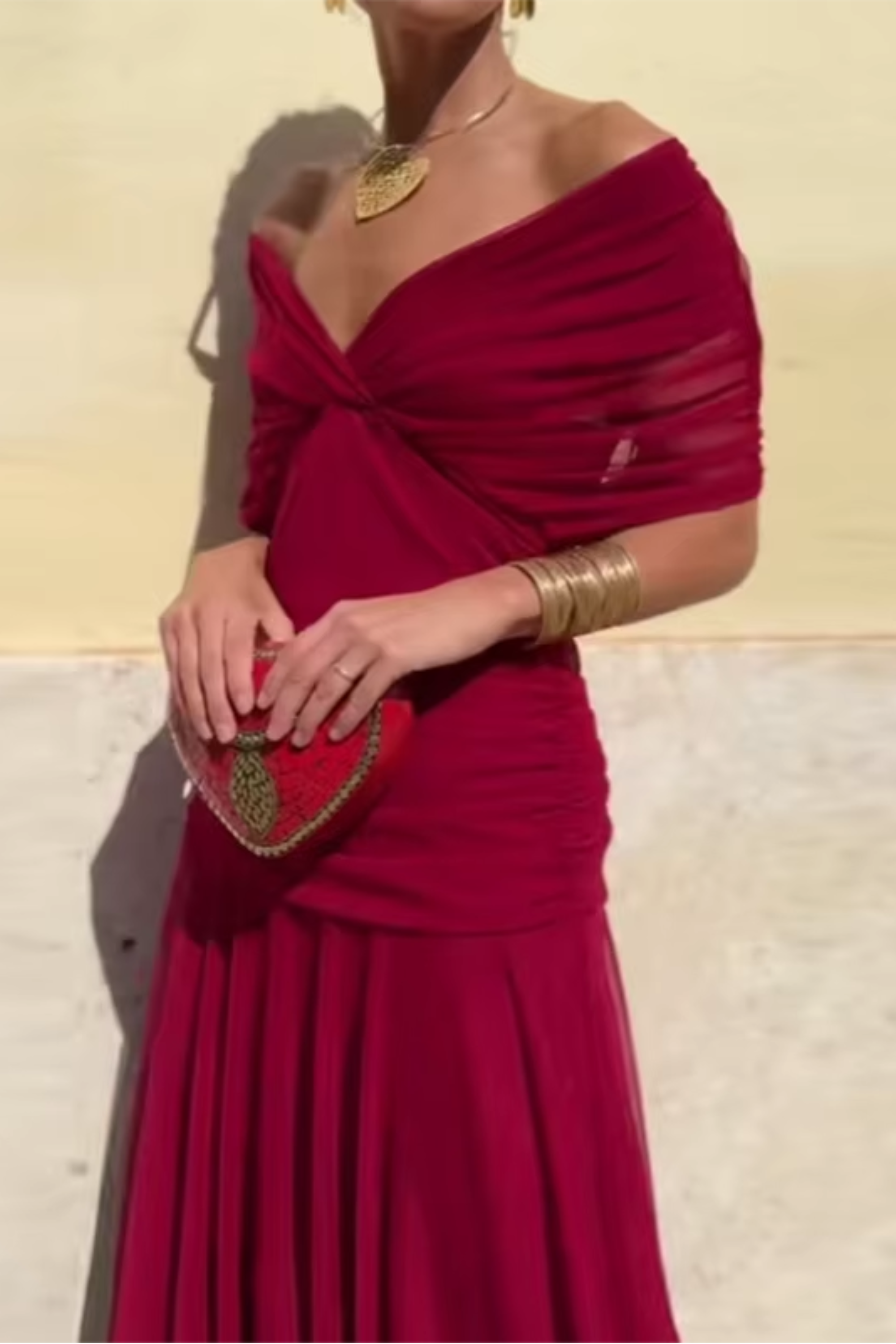 Haljina Luisa V izrez