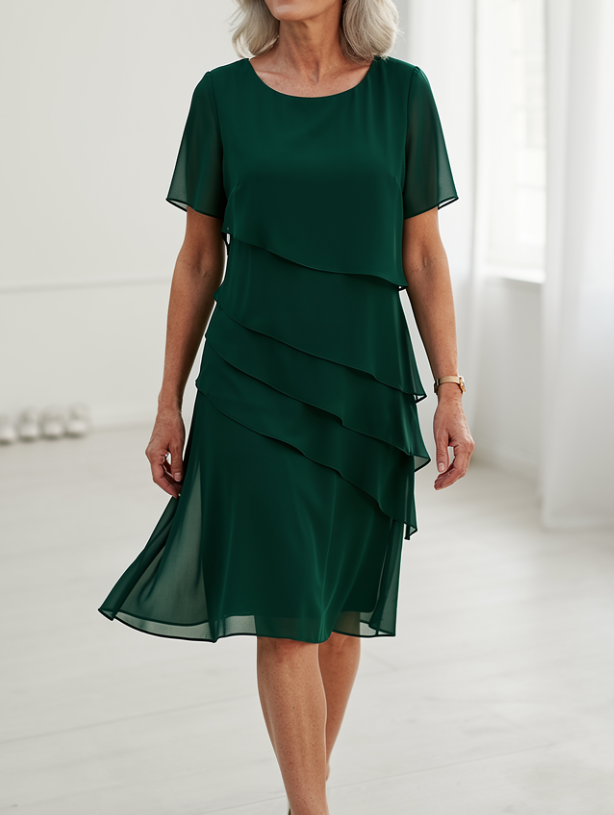 Juliette – Haljina elegantnog fluidnog dizajna sa volanima