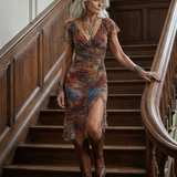 Aeris | Tih Halter Midi Haljina