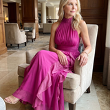 Bojana  | Halter Maxi Haljina sa Ruffles
