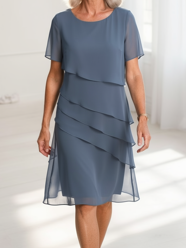 Juliette – Haljina elegantnog fluidnog dizajna sa volanima