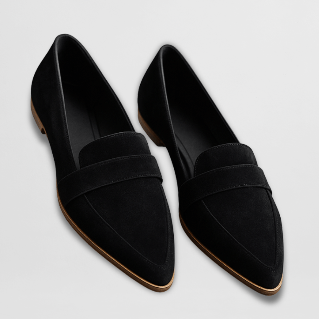 Helen | Ortopedski Mekani Suede Loafer