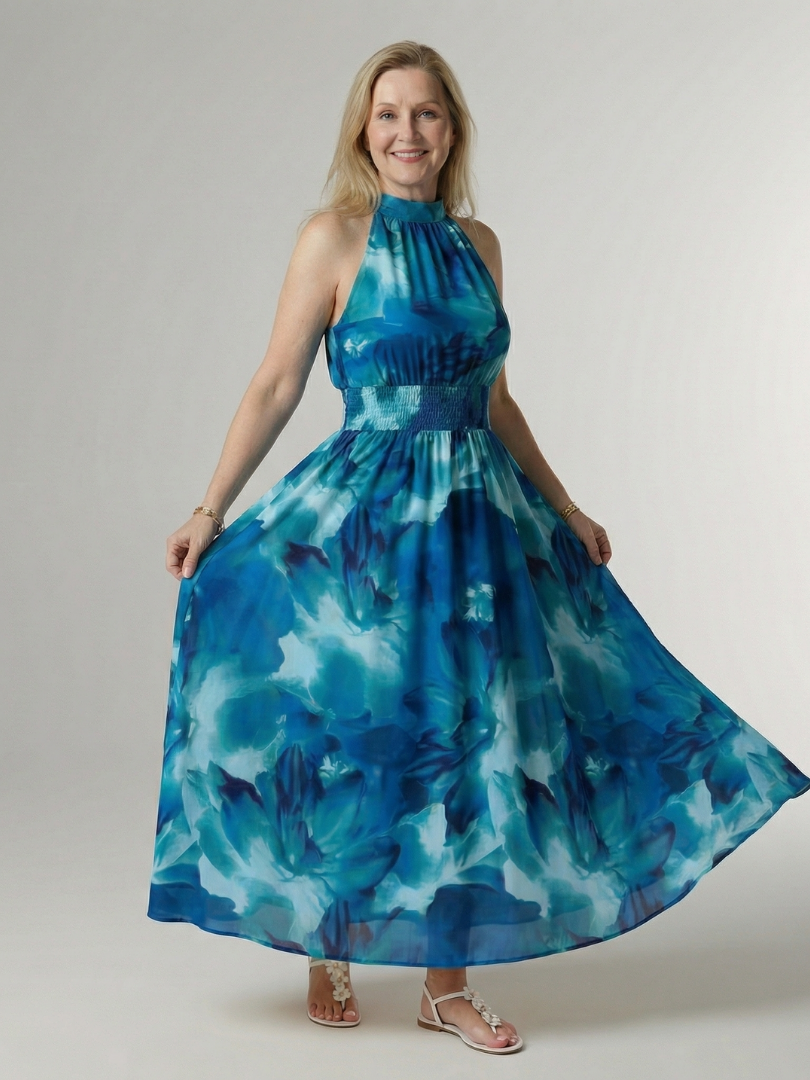 Sylin | Halter Midi Haljina