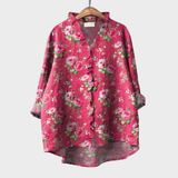 Tara | Elegantna Letnja Bluza od Lana