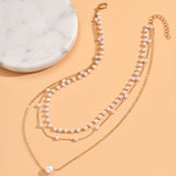 Set ogrlice Trinity Pearl Layer