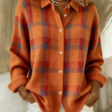 Felicia™ | Rento Karirani Džemper