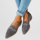 Helen | Ortopedski Mekani Suede Loafer