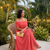 Kristina  | Halter Midi Haljina