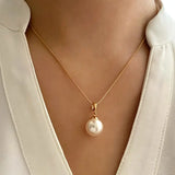 Elegantna Graciozna Perla Ogrlica Set