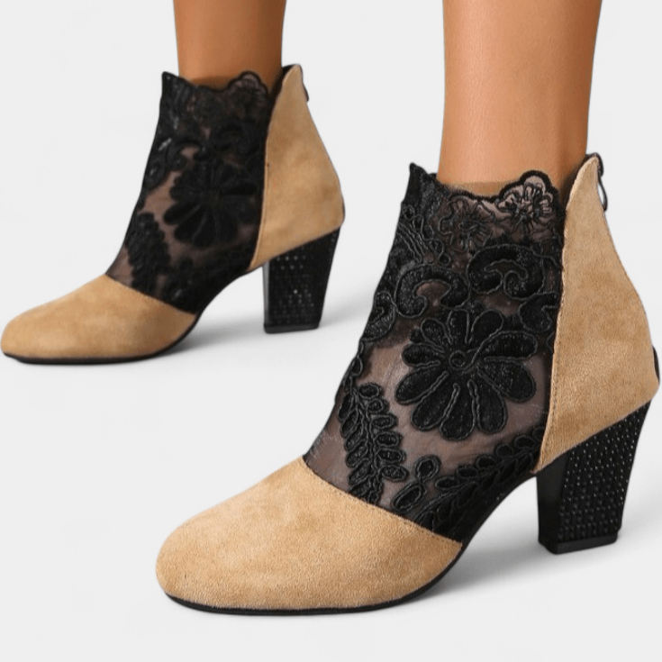 Charlotte™ | Elegantne cipele sa cvetnim uzorkom