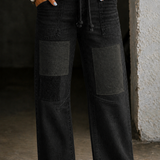 Margaret | Pantalone sa šarenim uzorkom i vezicom