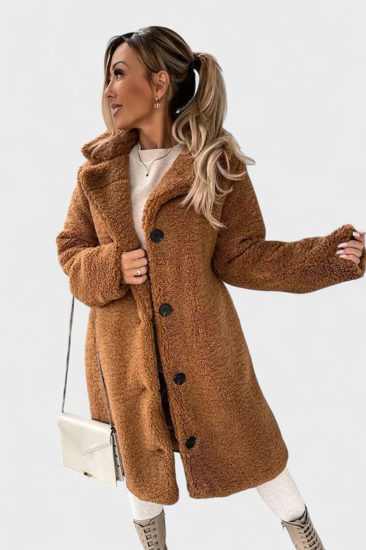 Eliana™ | Elegantni teddy kaput