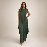 Halina | Elegantan Set sa Faldama