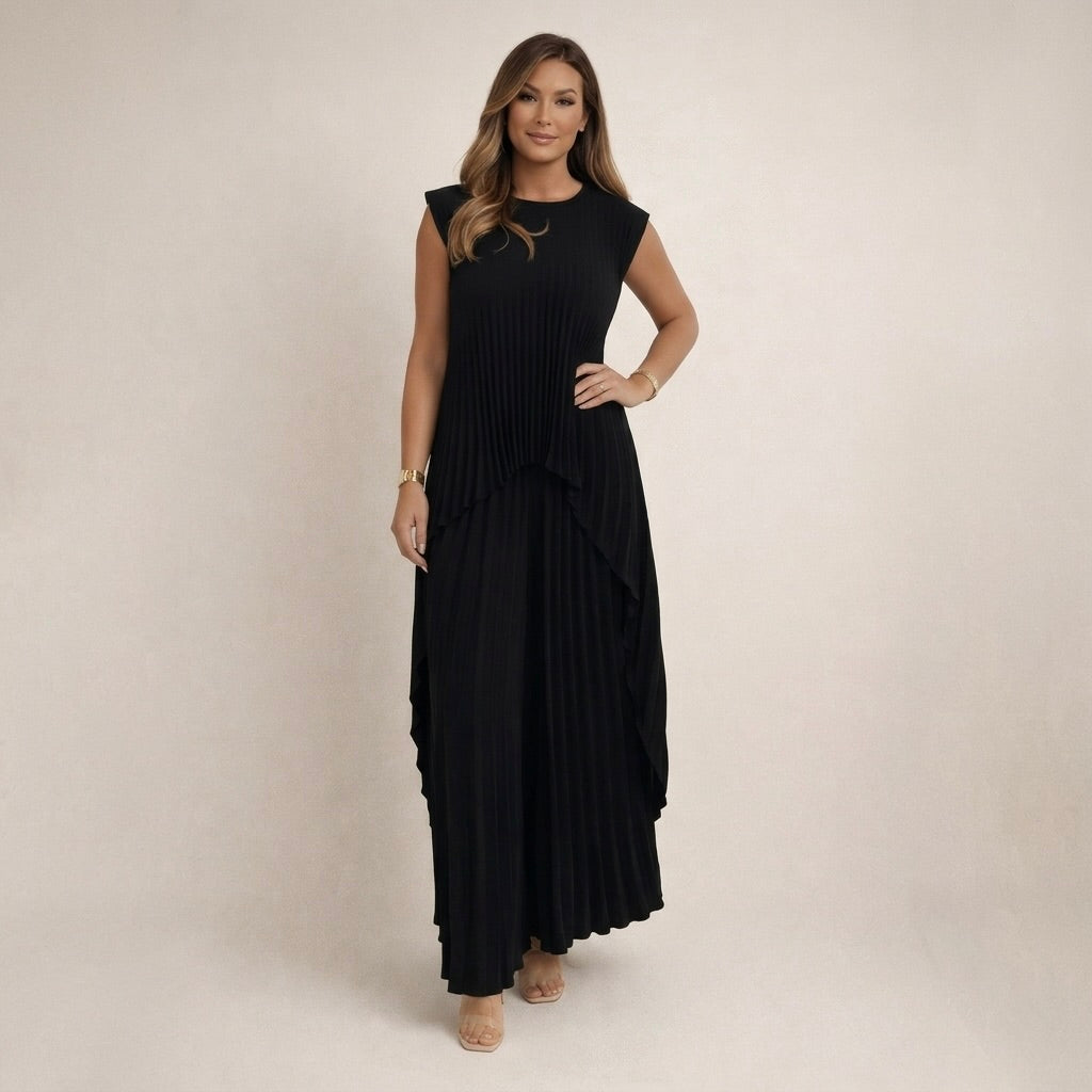 Halina | Elegantan Set sa Faldama