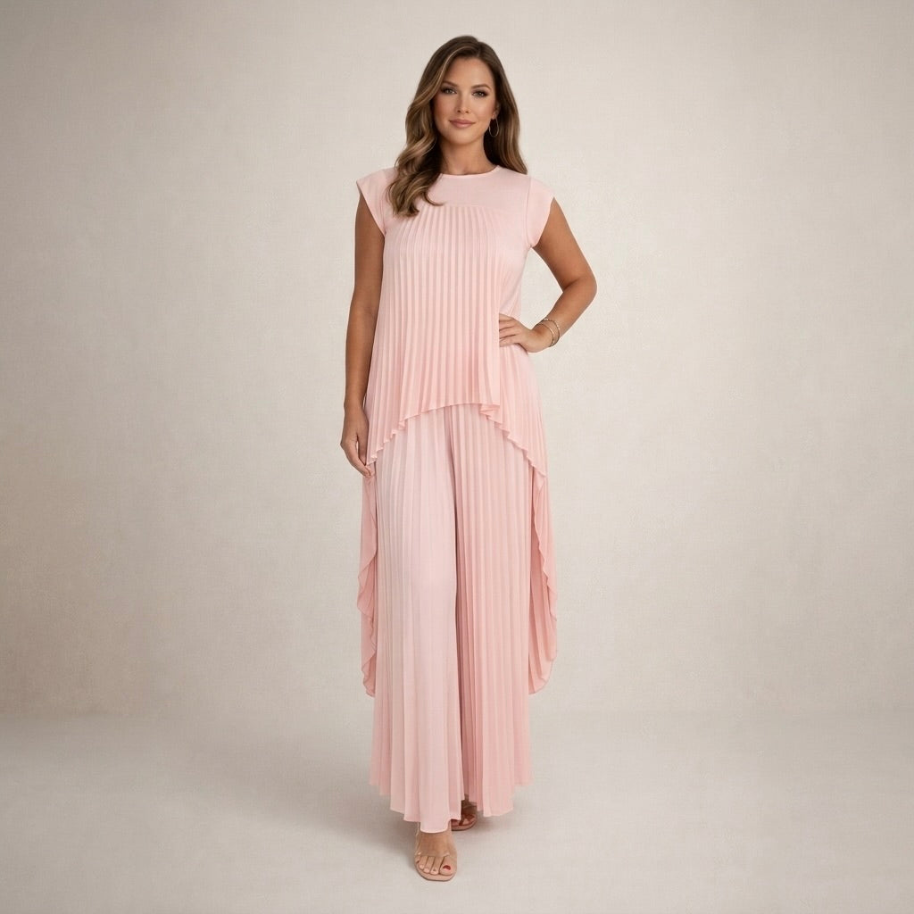 Halina | Elegantan Set sa Faldama