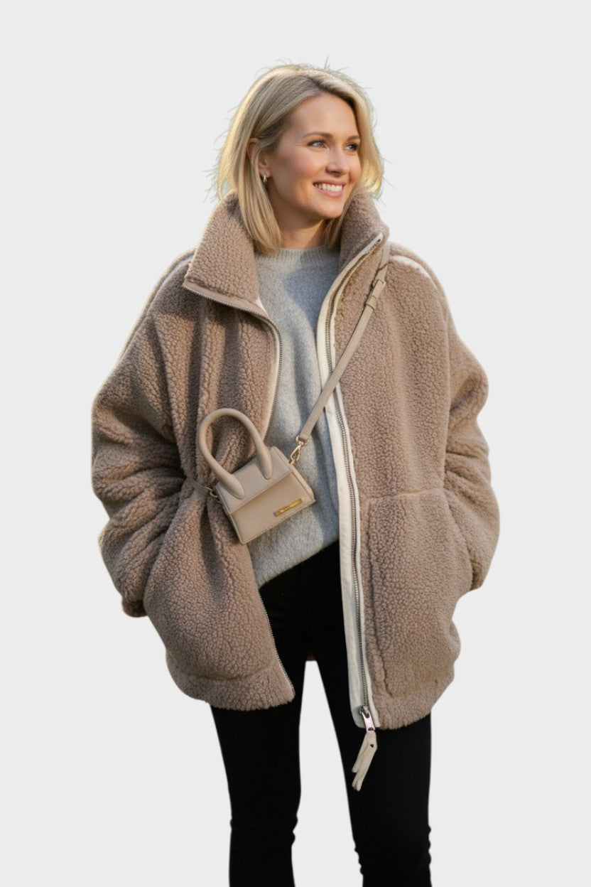Kaja™ | Elegantna teddy plašt