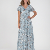 Ismeria | Cvjetna Chiffon Maxi Haljina