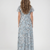 Ismeria | Cvjetna Chiffon Maxi Haljina