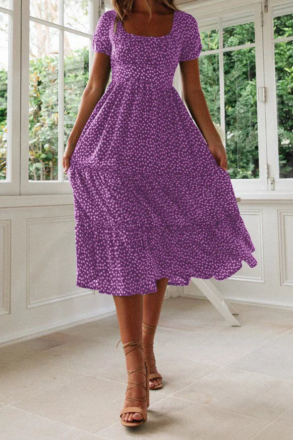 Julia | Midi haljina sa cvetnim dezenom