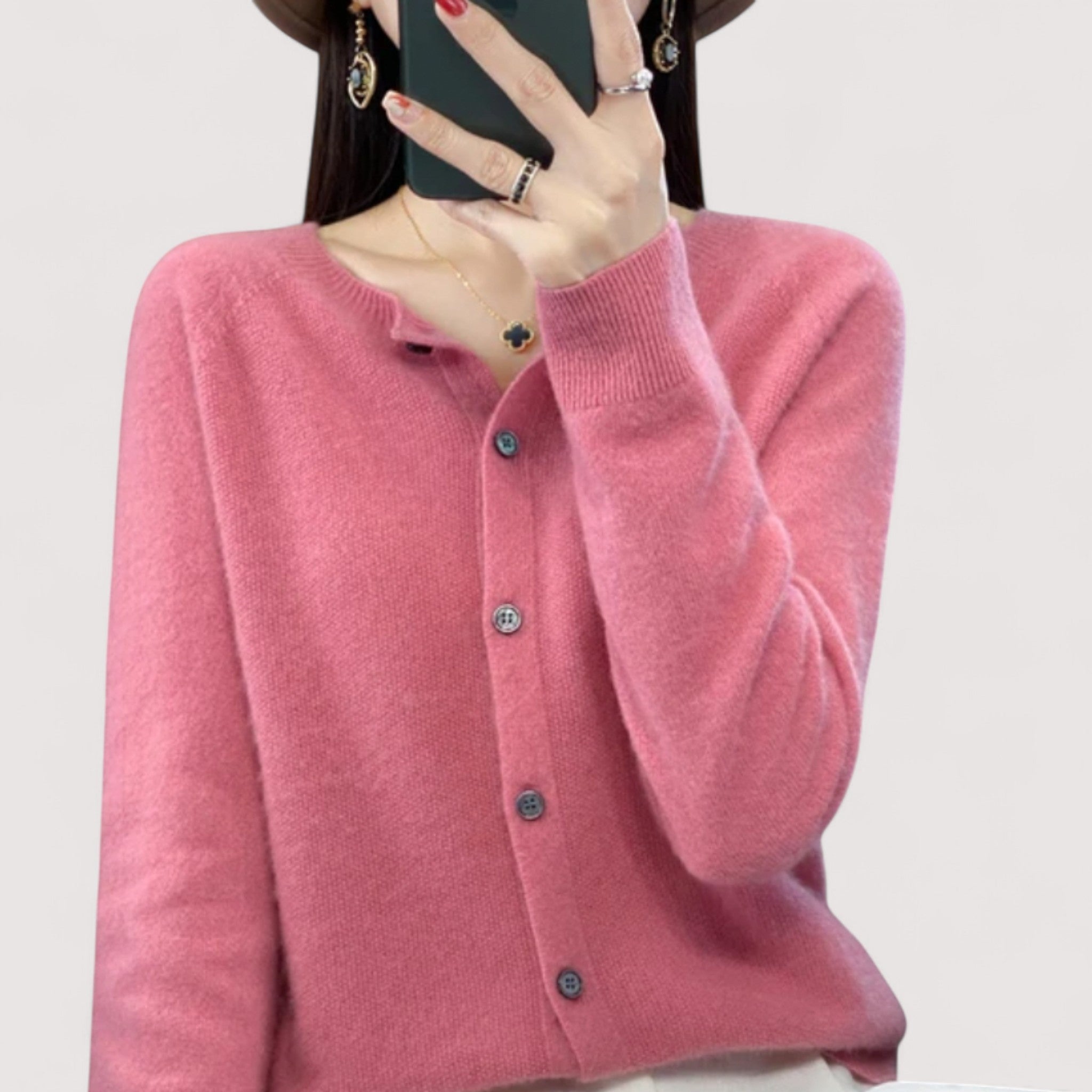 Darija™ – Mekani pleteni sako sa dugmetom