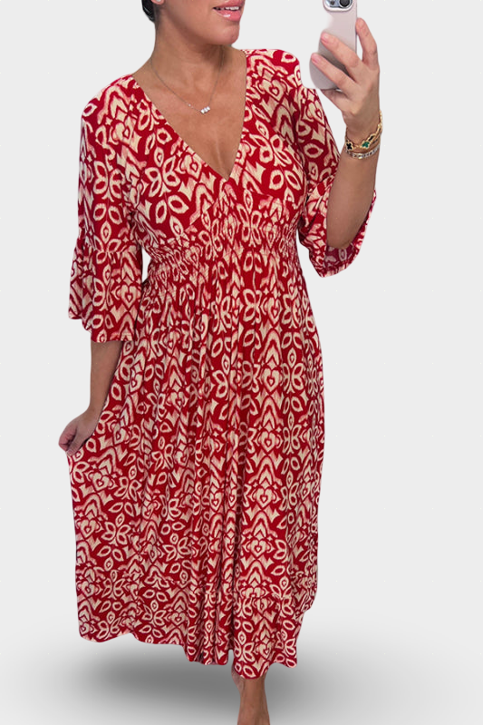 Selene Bohemian Maxi Haljina