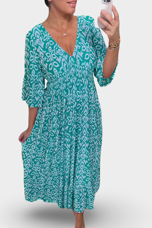 Selene Bohemian Maxi Haljina