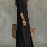 SOLINE | Vestido largo con botones