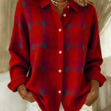 Felicia™ | Rento Karirani Džemper