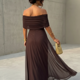 Uma - Široka, lepršava haljina sa elegantnim dizajnom