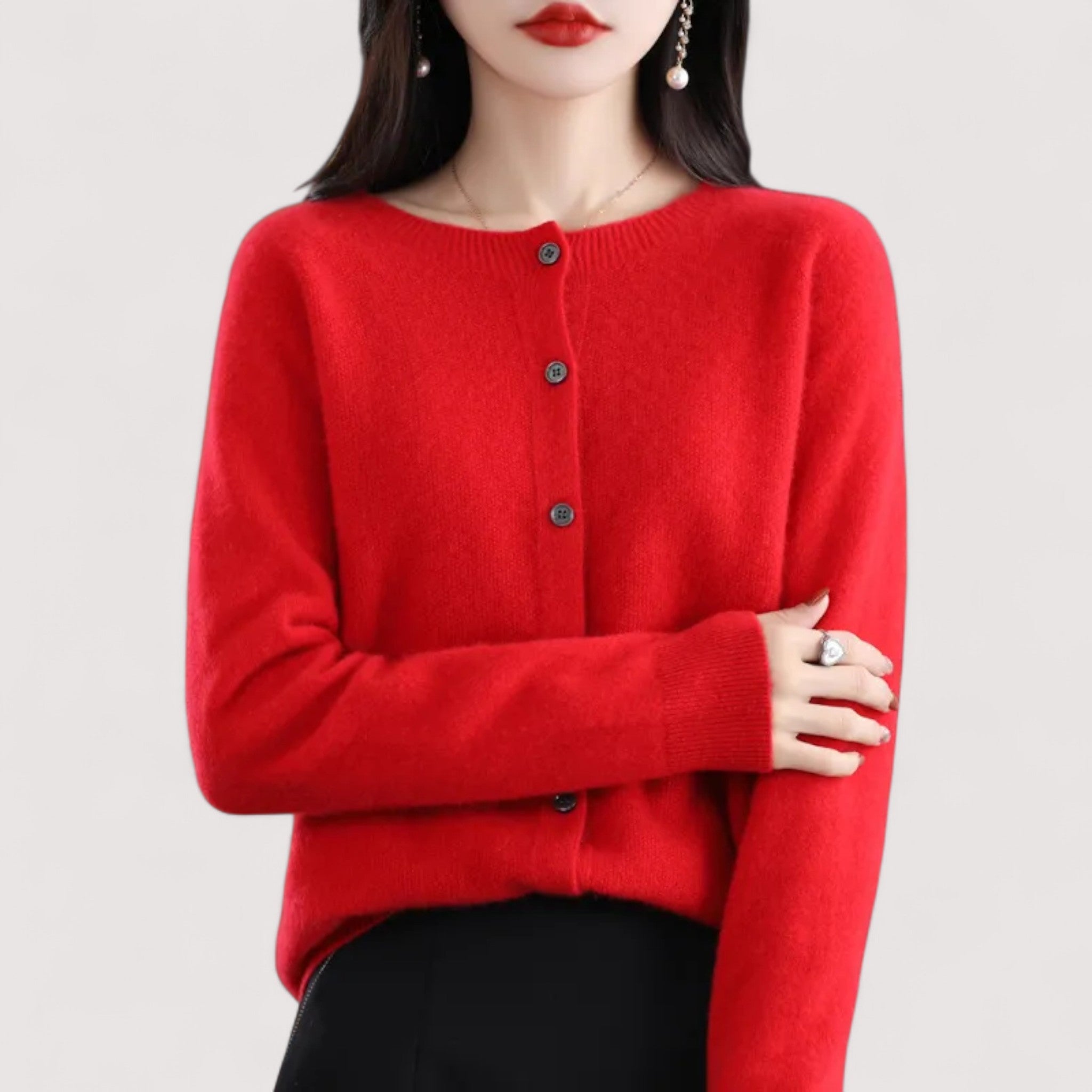 Darija™ – Mekani pleteni sako sa dugmetom