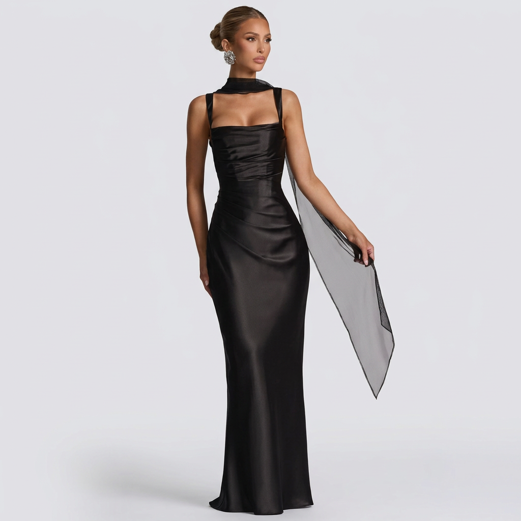 Luana - Elegantna Maxi Haljina