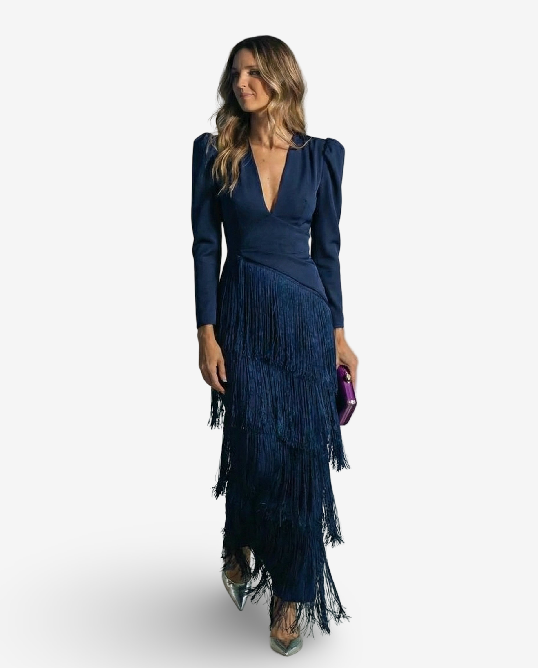 Clara™ | Elegantna maxi haljina s resicama