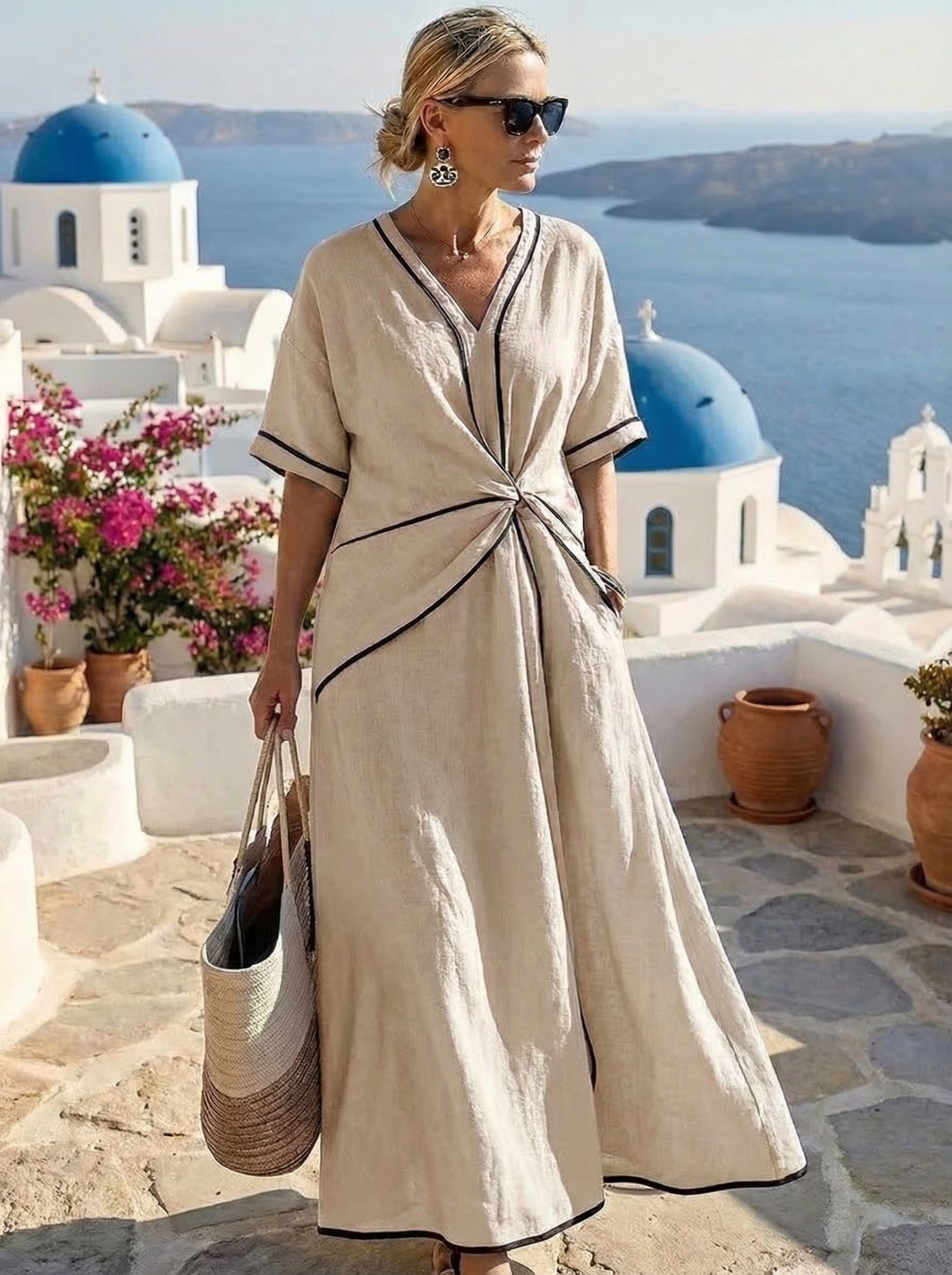 Santorini™ Letnja Haljina