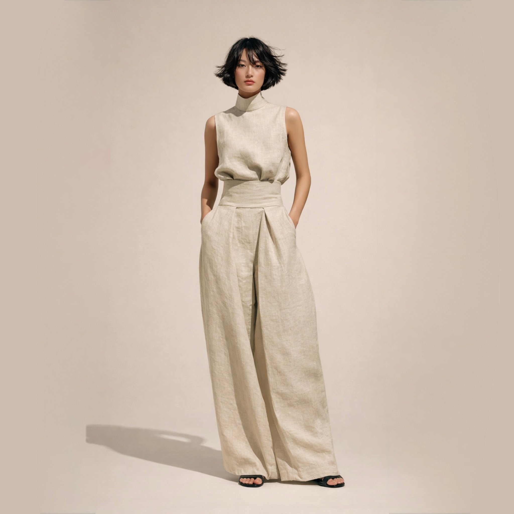 Elisa | Elegantni Jumpsuit sa Visokim Strukom