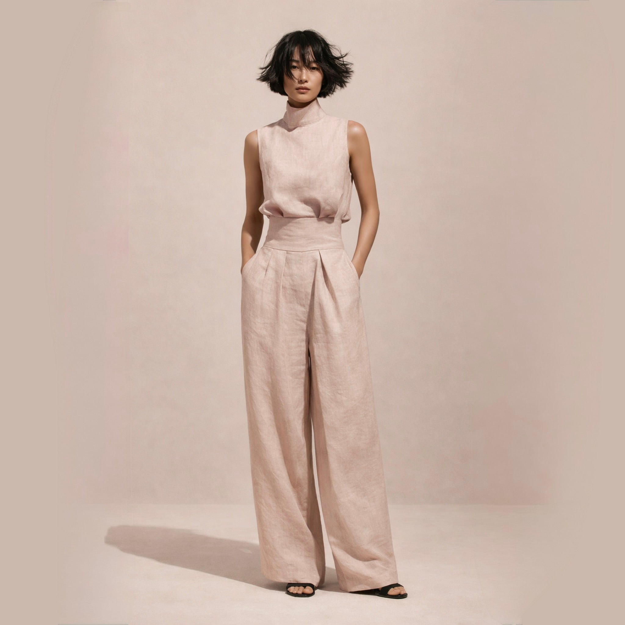 Elisa | Elegantni Jumpsuit sa Visokim Strukom